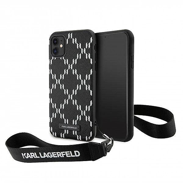 Etui Karl Lagerfeld Monogram Losange Saffiano na iPhone 11 / Xr - czar