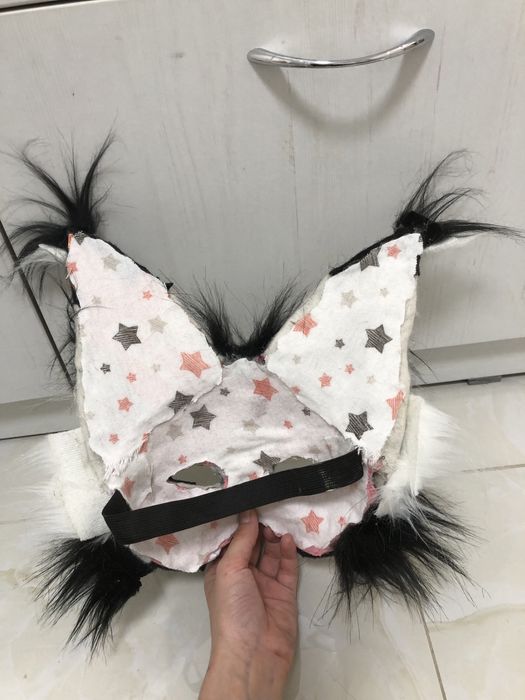 Маска КВД, Собака чорно-біла.