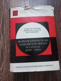 Stara książka PRL - Wojna Wyzwoleńcza Narodu Polskiego