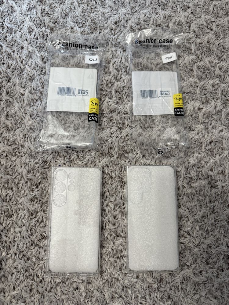 2 x etui plecki TPU do Samsung Galaxy S24 Ultra. Nowe!