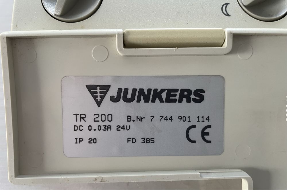 Programator sterownik regulator temperatury Junkers TR200