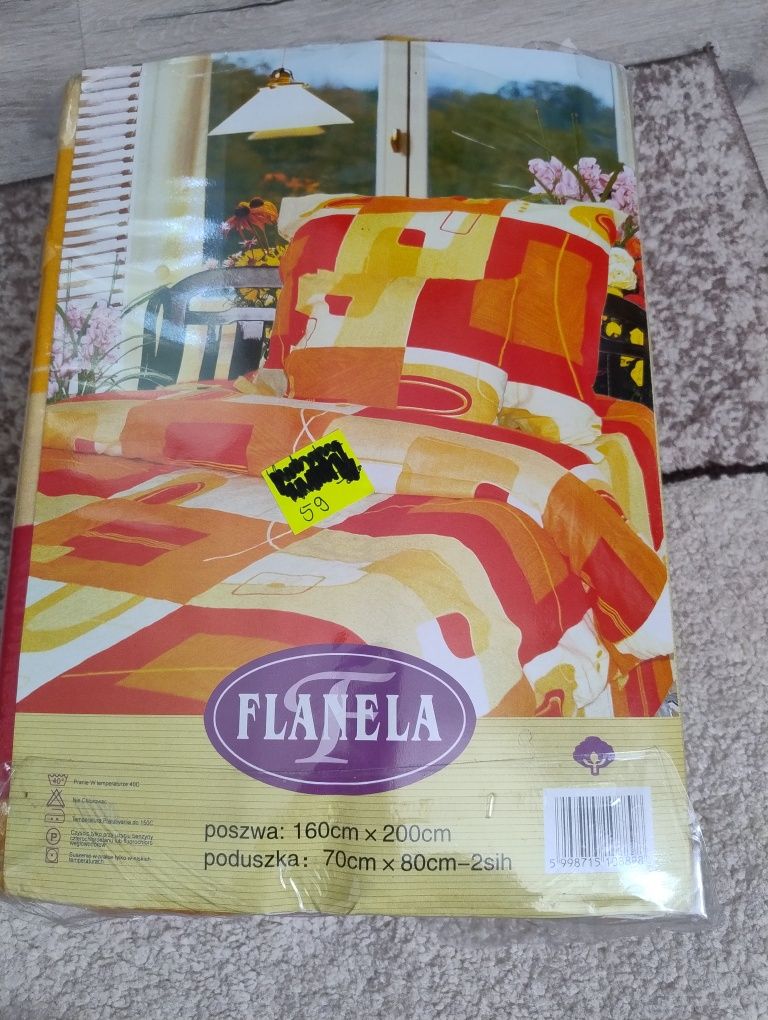 Pościel flanela 160x200
