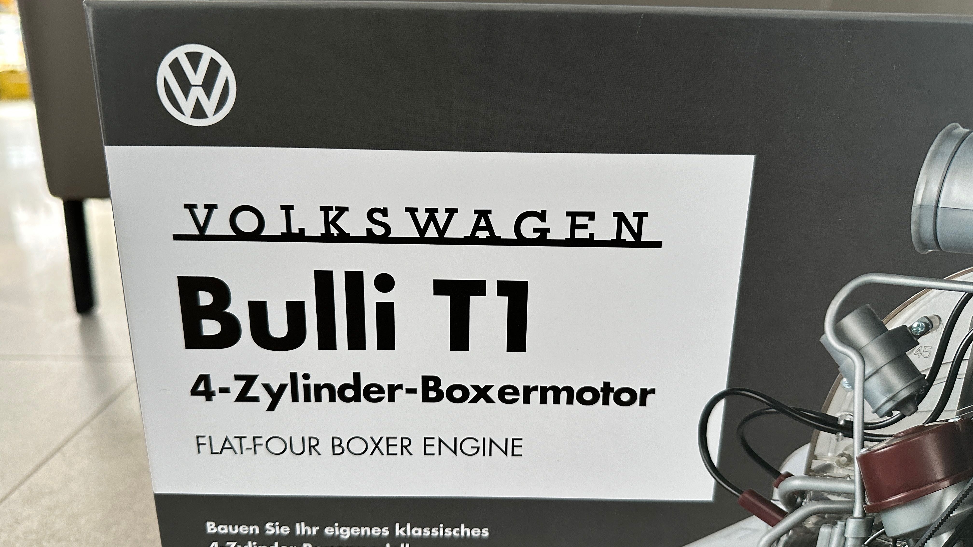 Franzis VW Bulli T1 model silnika do składania działający