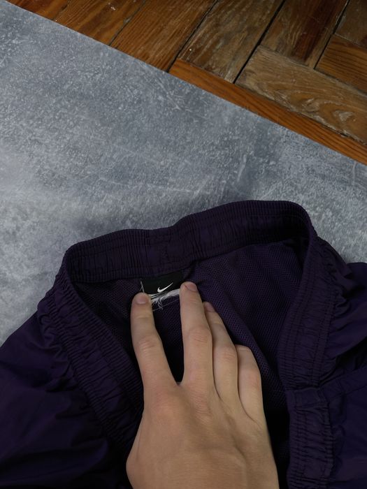 Нейлонові фіолетові штани Nike Vintage / Nike cimtage joggers