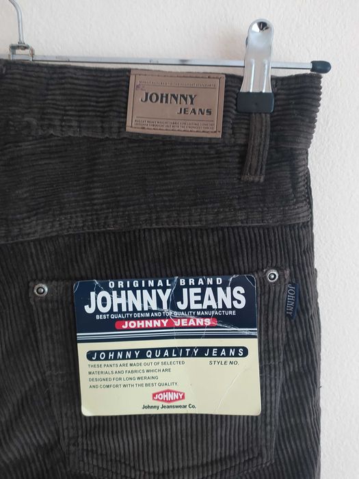 Sztruksy nowe kolor brąz luksusowe 100% bawełna