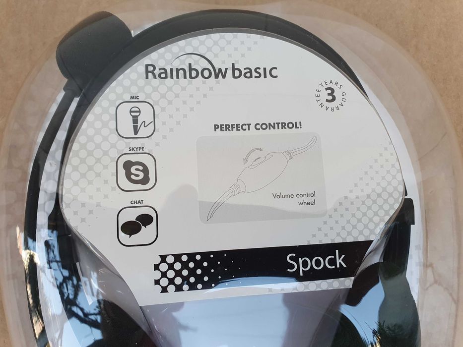 Auscultadores  c/ fios, Rainbow basic, novos + Oferta