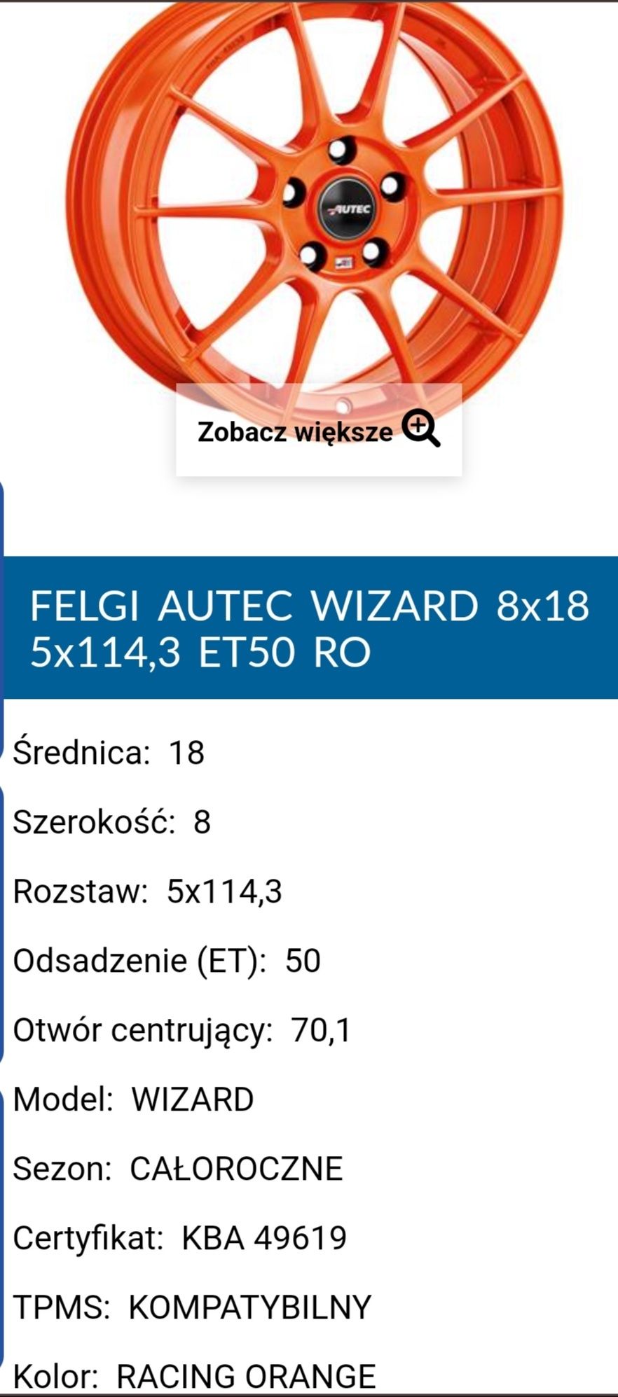 Felgi wizard + opony zimowe Bridgestone