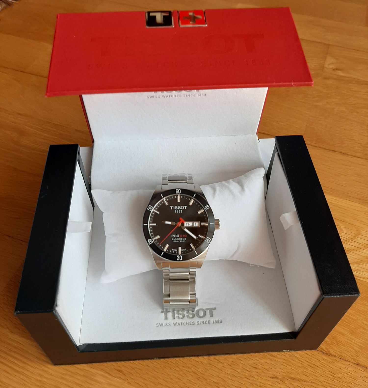 Relógio Tissot PR516, automático, novo