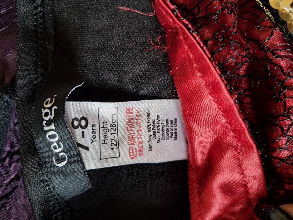 Карнавальний костюм Вампірка на Хеловін р.128