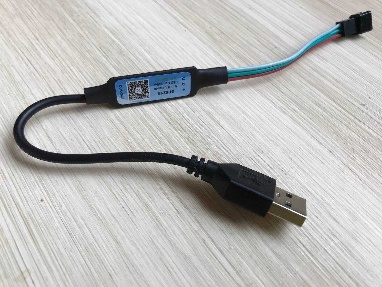 Контролер адресной светодиодной ленты SP621E Bluetooth USB\DC