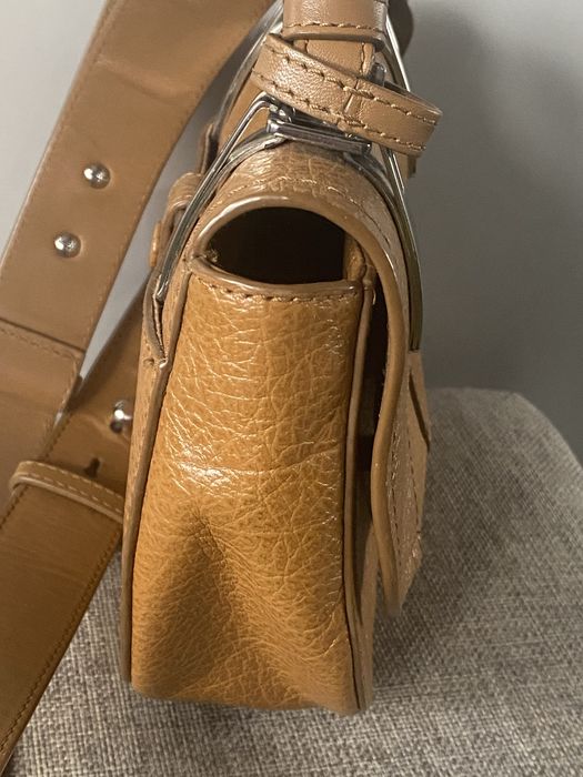 Massimo Dutti mała torebka ,skóra Sofiano pasek Gratis brelok Massimo