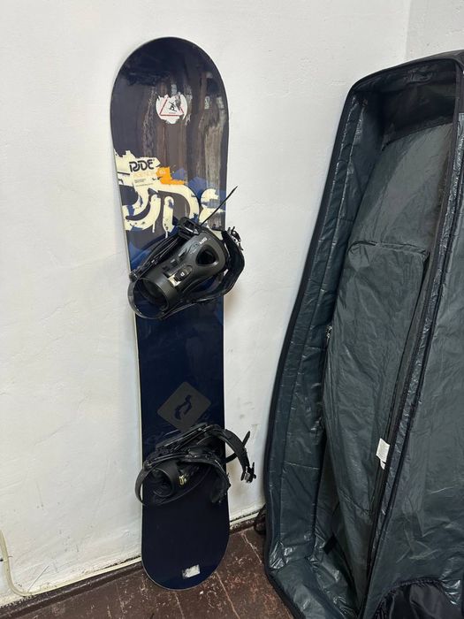 Сноуборд Ride Agenda 161 + крєпи SPI + сумка
