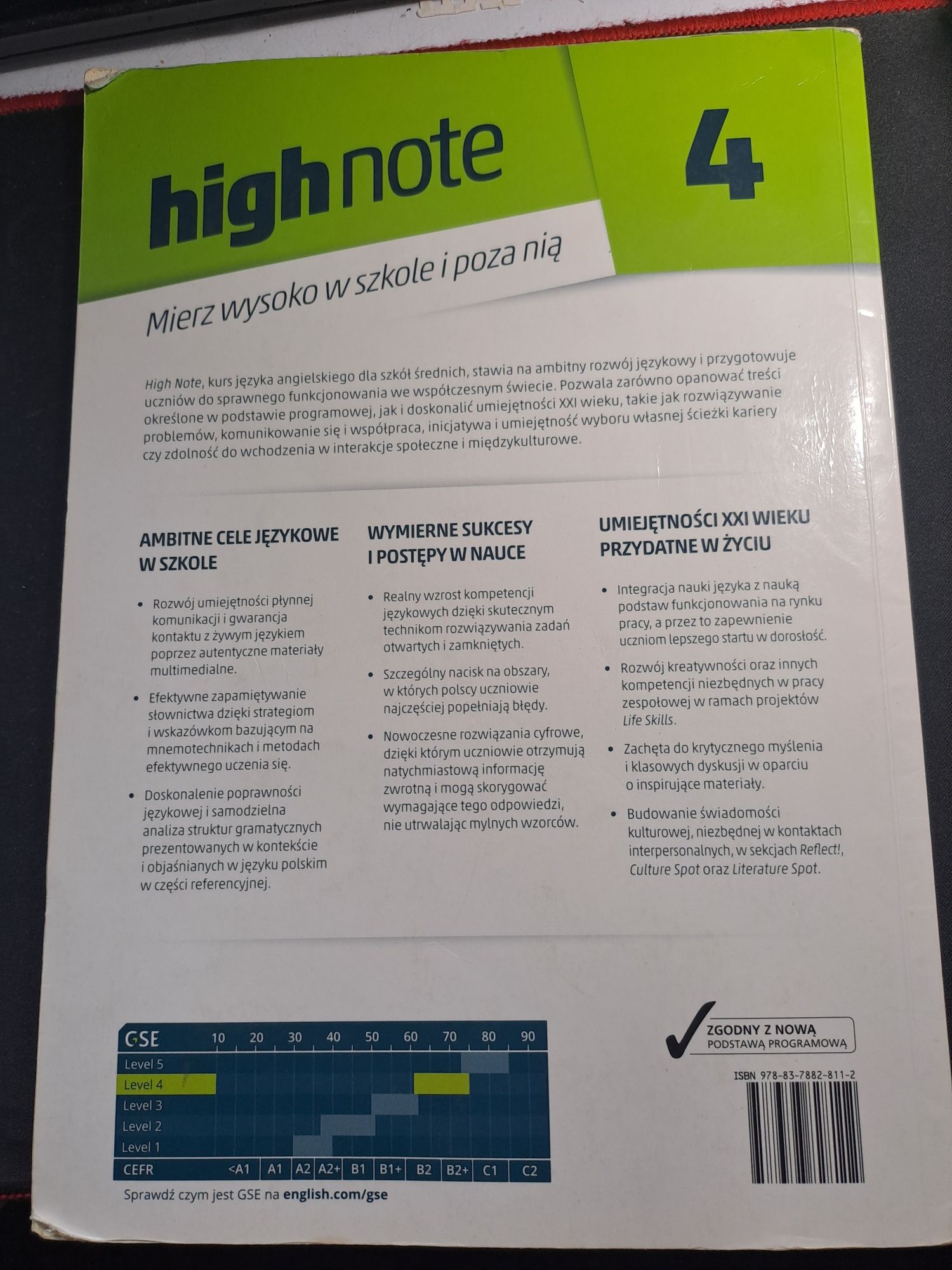 High note 4 B2/B2+ podręcznik i ćwiczenia