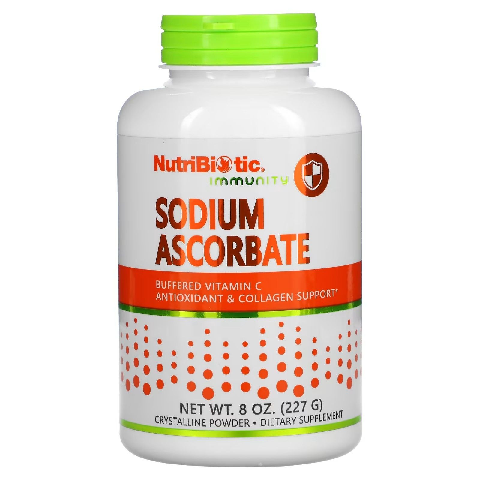 NutriBiotic Immunity аскорбат натрію SodiumAscorbate вітамін C+D3+цинк