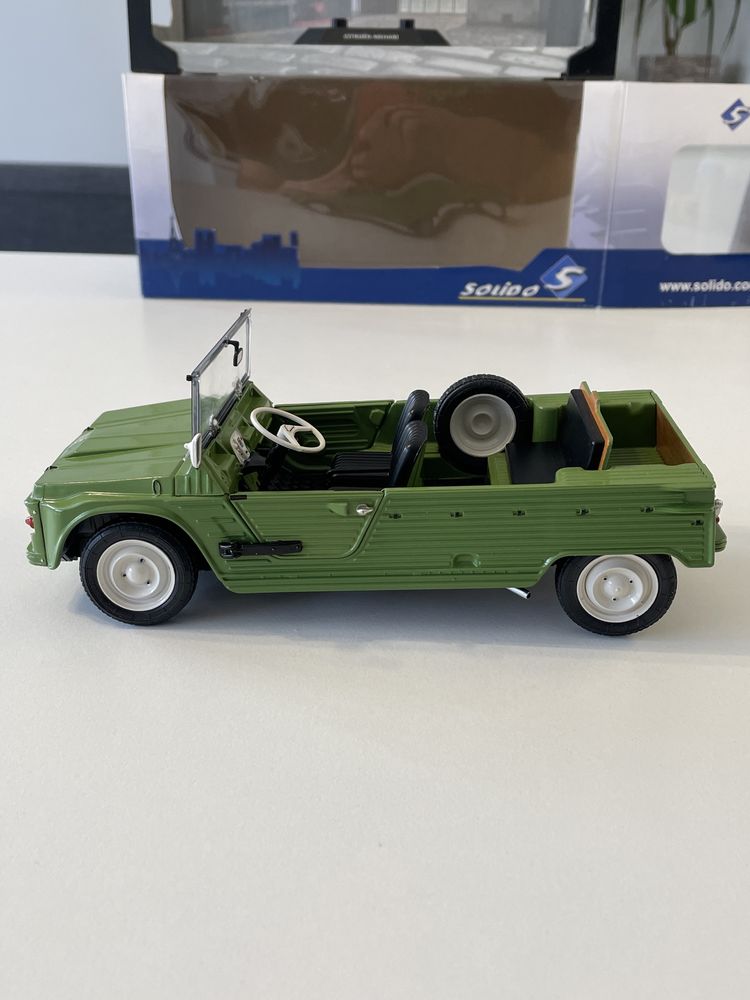 Model Citroen Mehari 1/18 Solido green 1:18 jak Bburago Maisto MCG NZG