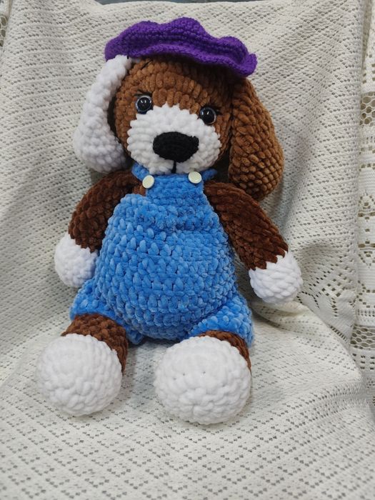 Вязаные игрушки ждут своих друзей