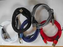 Kabel ładowarka usb - usb C przesyłanie danych wzmacniany odporny s