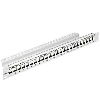 patch panel schrack kros. 19" 24-porty