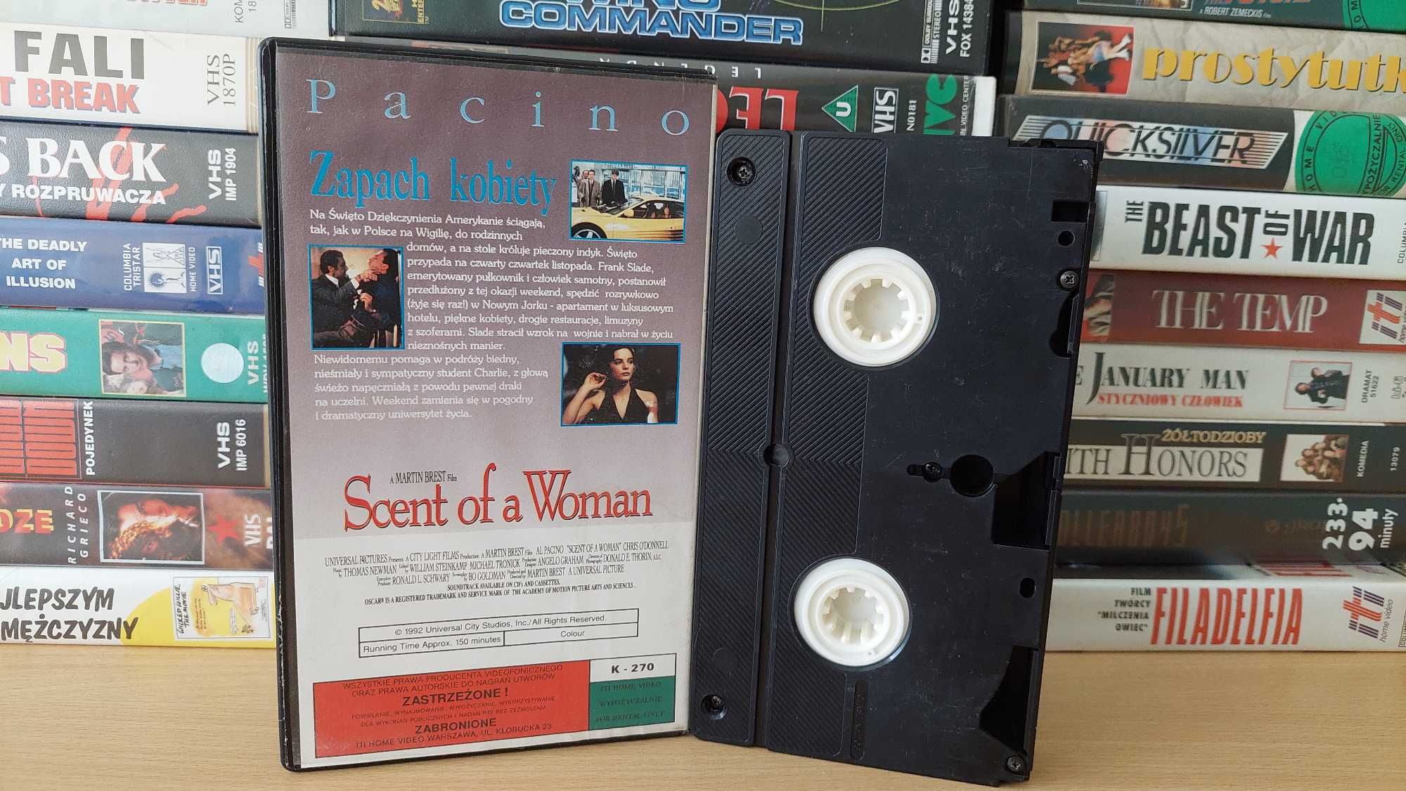Zapach Kobiety - (Scent of a Woman) - VHS