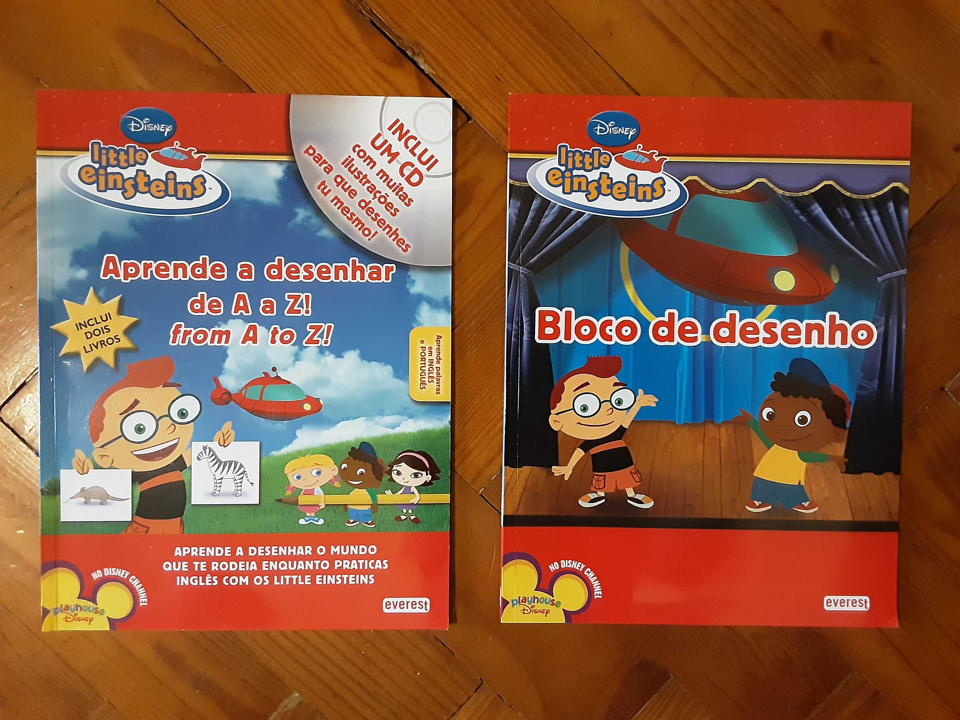 Little Einsteins: Aprende a Desenhar de A a Z! (Com 2 Livros e 1 CD)