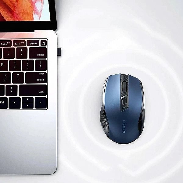 Mysz optyczna Ugreen MU006 bezprzewodowa USB 2.4GHz / Bluetooth 5.0/40