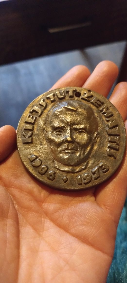 medal pamiątkowy AGH Kiejstut Žemajtis