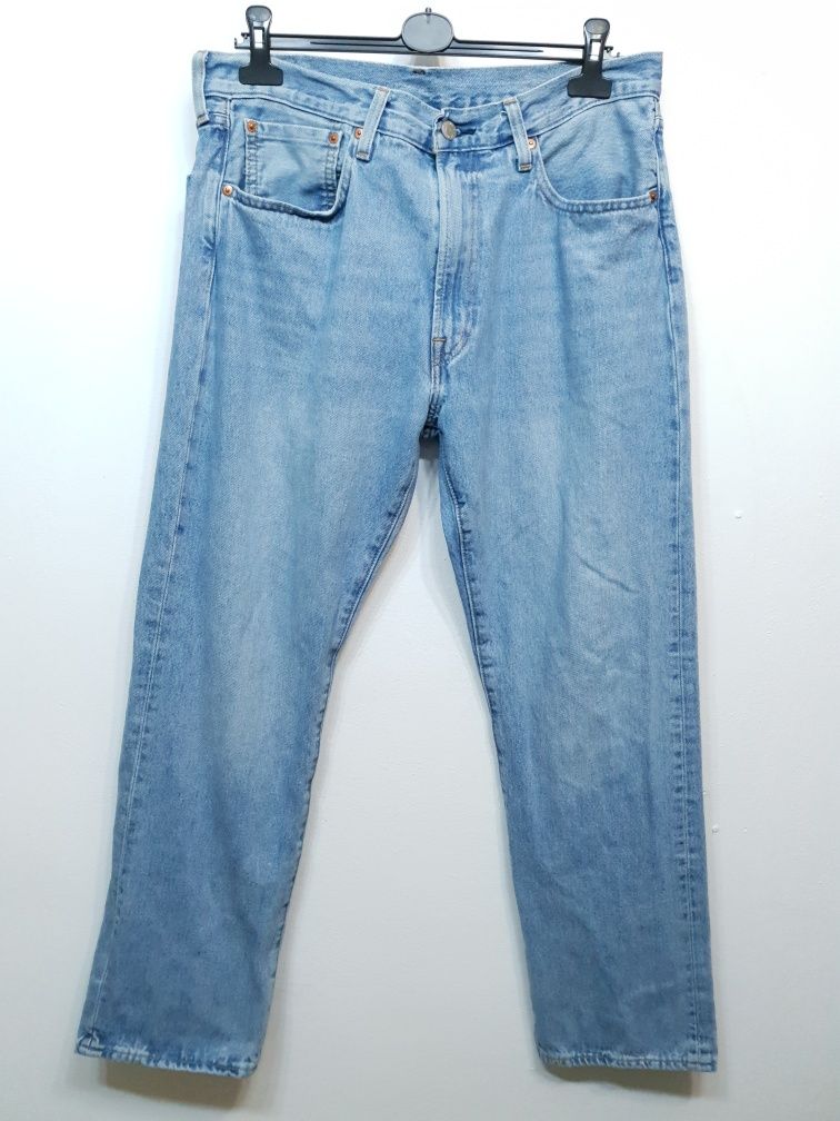 Spodnie jeansowe Levis Lot 551 Z W34 L32 L bawełna konopie