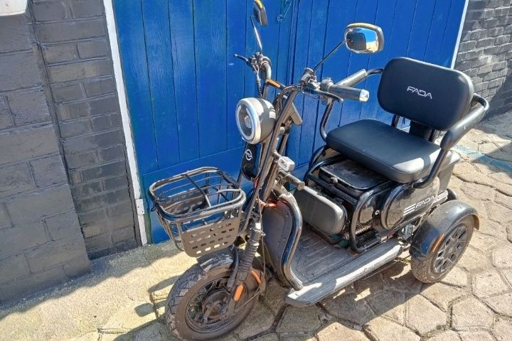 ЭлектроЭлектротрайк Электроскутер трехколесный FADA OLDІ 1000W