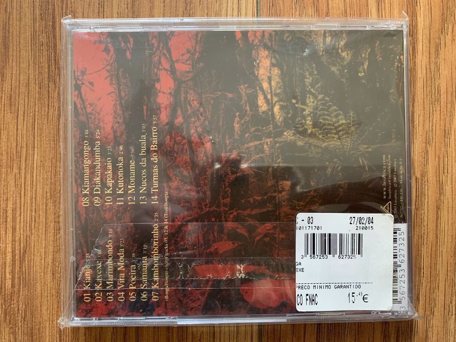 Bonga - Kaxexe - cd - Novo e Selado