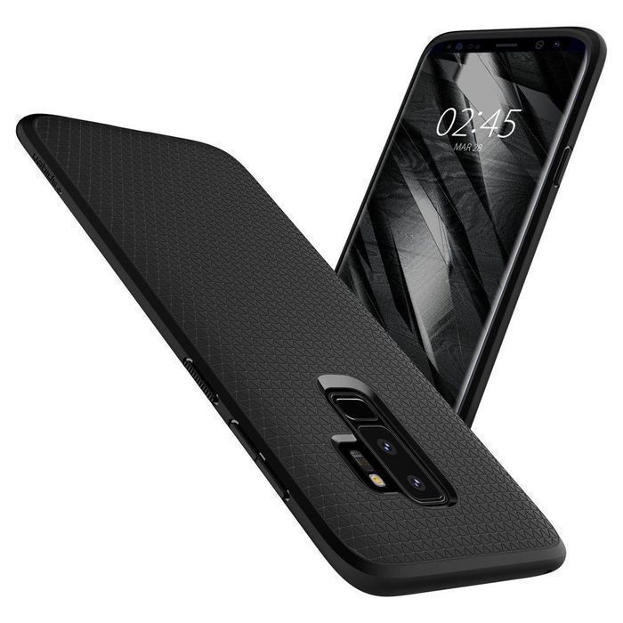 Etui Spigen Liquid Air do Samsung Galaxy S9+ - Matowa Czarna