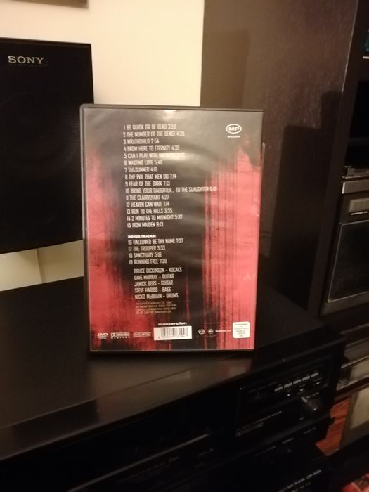 Iron Maiden DVD.