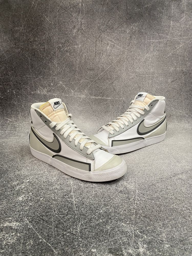 Мужские кроссовки Nike Blazer Mid 77 Infinite White Оригинал Размер 42