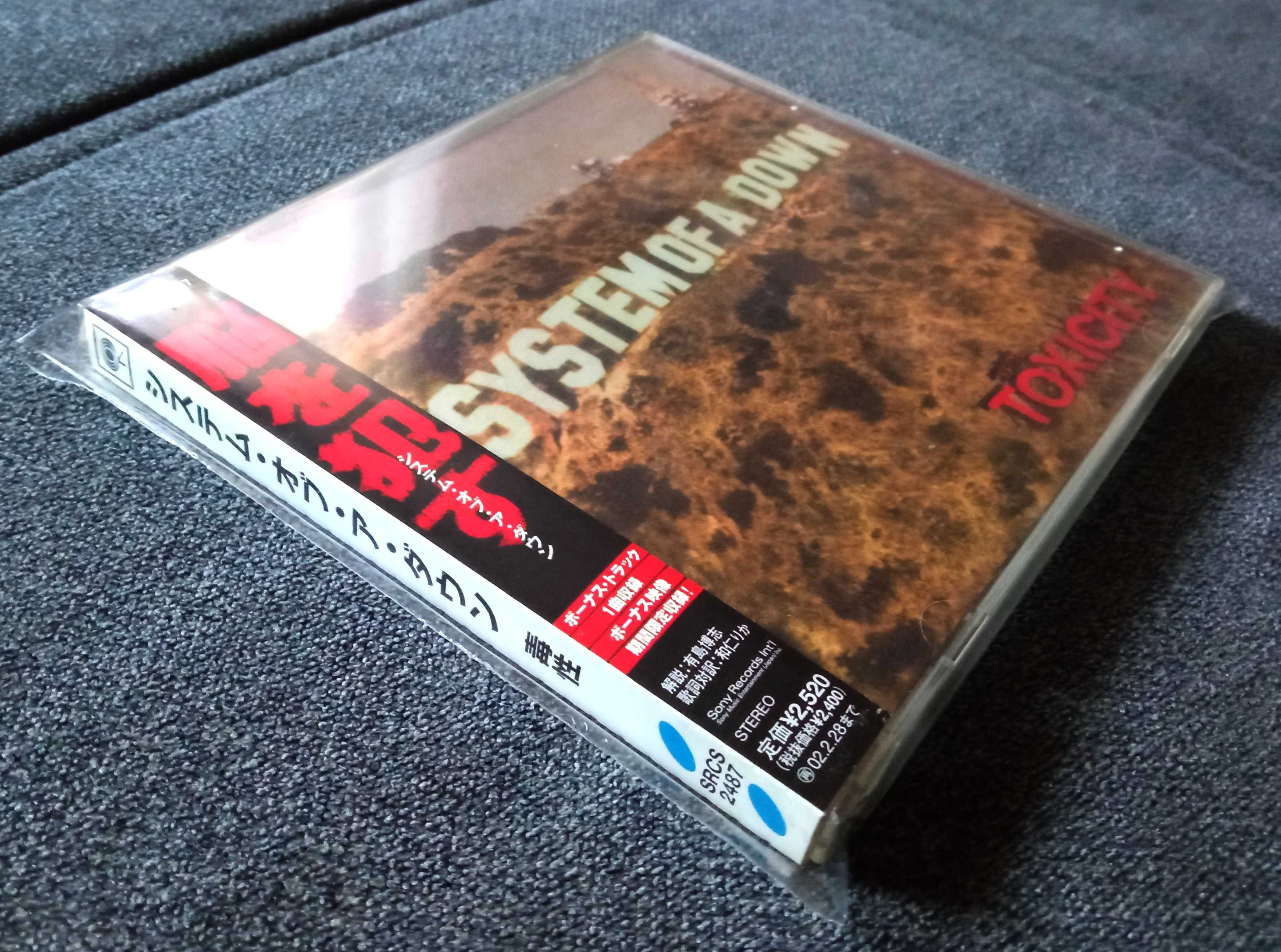 System Of A Down Toxicity CD Japan Obi