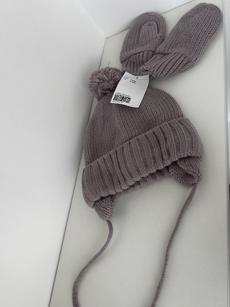 Шапка та рукавички дитячі H&M