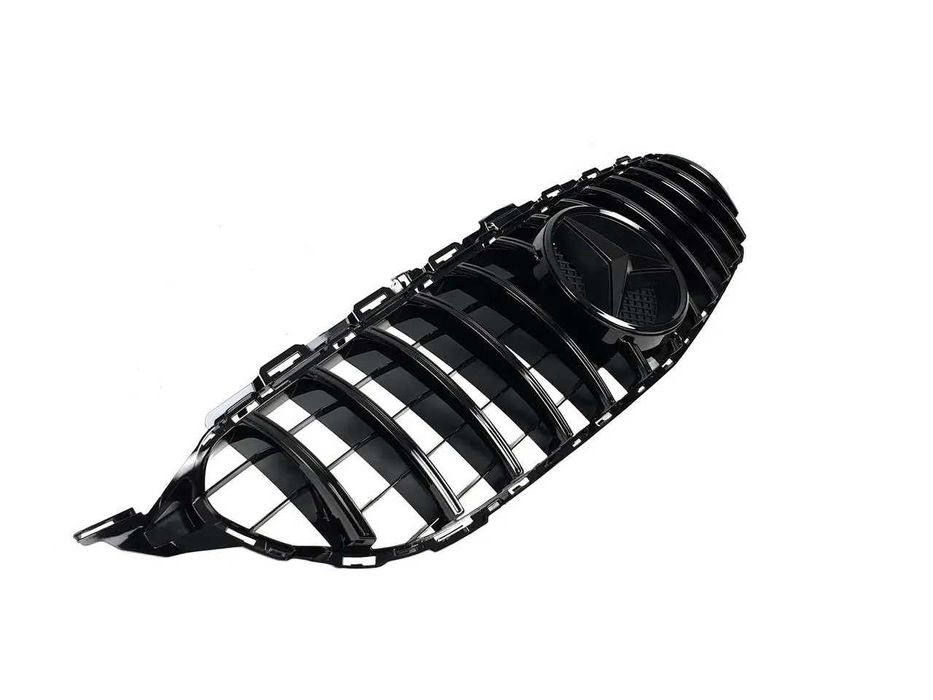 Решетка рад.mercedes C W205 14-18год.GTстиль (Black) без камеры