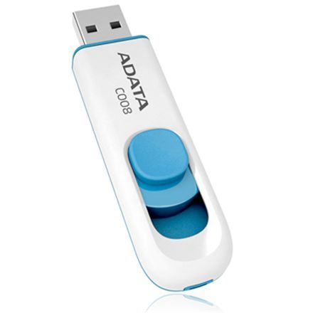 ADATA C008 Pendrive 32GB USB 2.0 Biały/Niebieski 24m Gwarancji