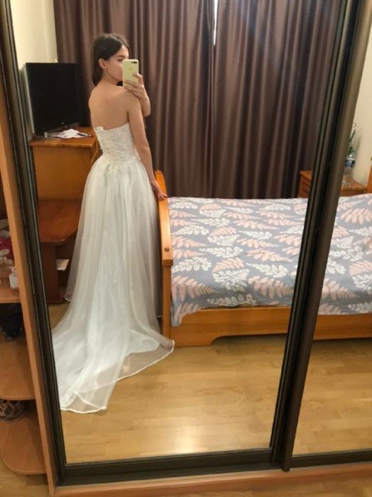 Свадебное платье (б/у)