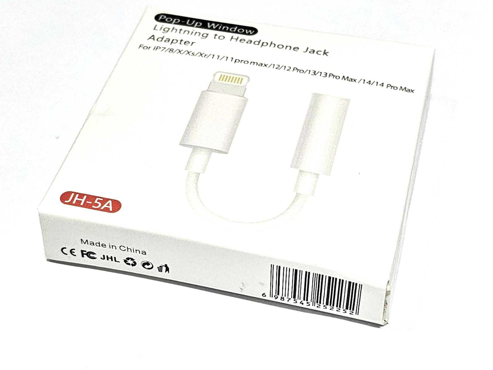 Переходник для айфона AUX на наушники 3,5мм 6/7/8/Xs/Xr/11/11pro-max