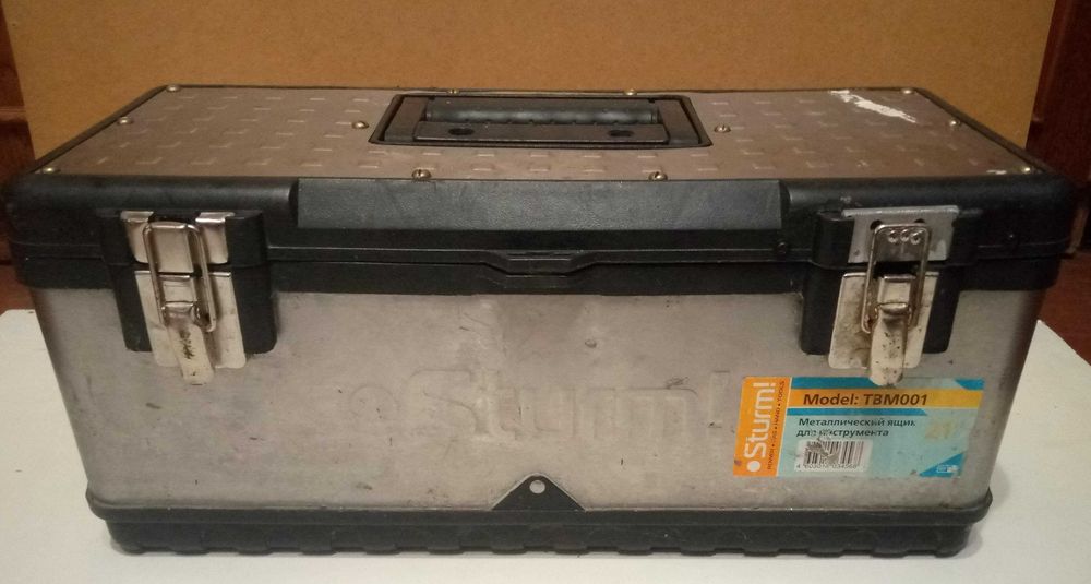 Ящик для инструментов металлический 21" Sturm Б/У.