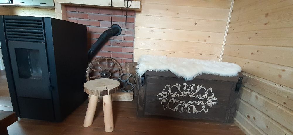 Domek drewniany na wynajem w górach Beskidy Jezioro Mucharskie 2 domki