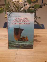 As Viagens dos Grandes Exploradores (LIVRO RARO)