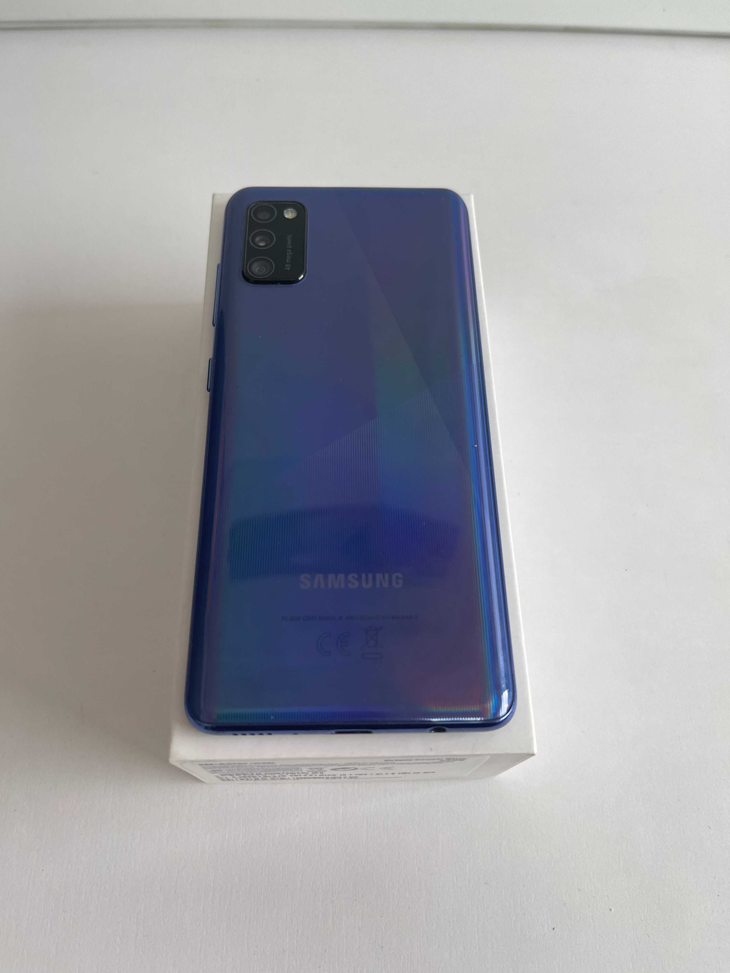 Samsung Galaxy A41, 100% sprawny, 64gb, Kolor Niebieski, pudełko