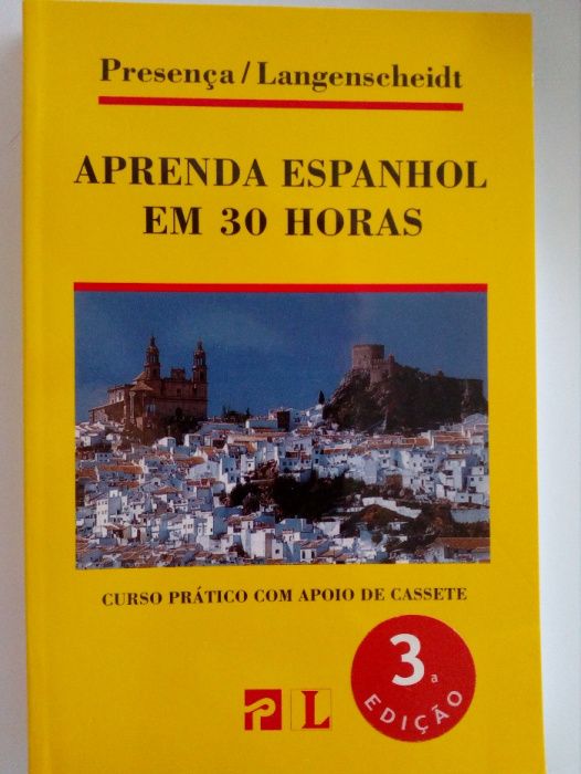 Livro + cassete - Aprenda Espanhol em 30 horas