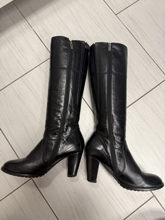 Kozaki Ryłko – skóra naturalna – rozmiar 39, obcas 8,5 cm, polecam!