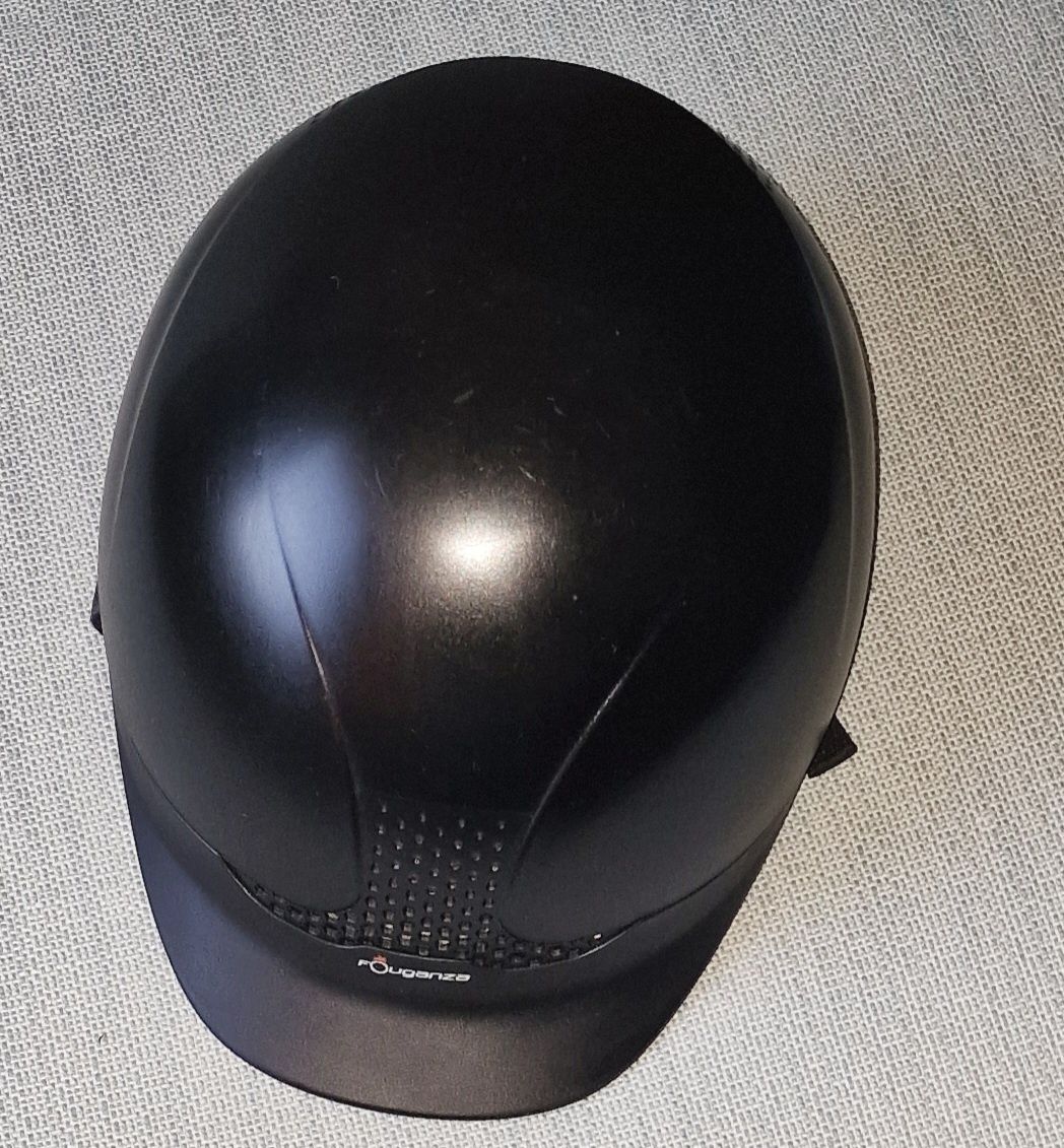Kask jeździecki Fouganza Safety Black r. 53-55 cm