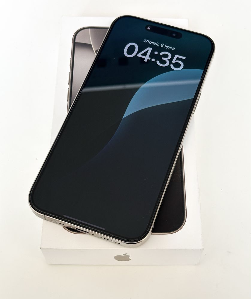 iPhone 16 Pro Max 256GB - Komplet - Gwarancja Apple do 06.2026