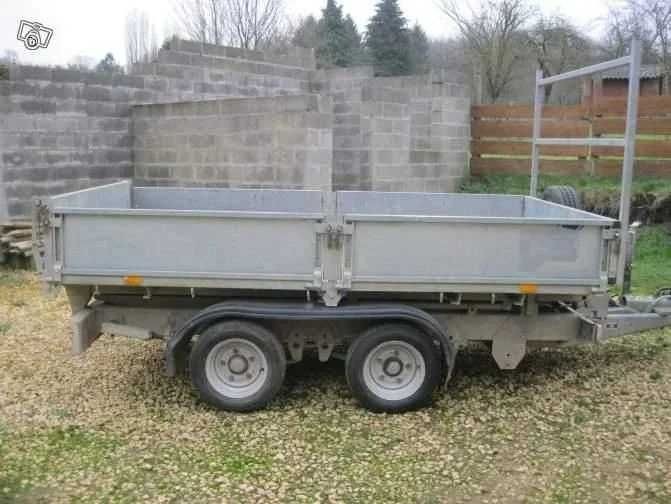 Reboque basculante Ifor Williams 2008 Original TT 105G de 2 eixos