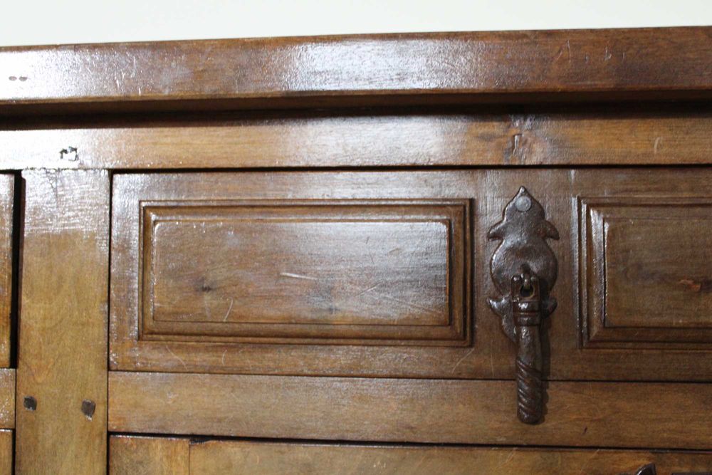 Komoda pini drewniana rustykalna farmhouse hiszpańska