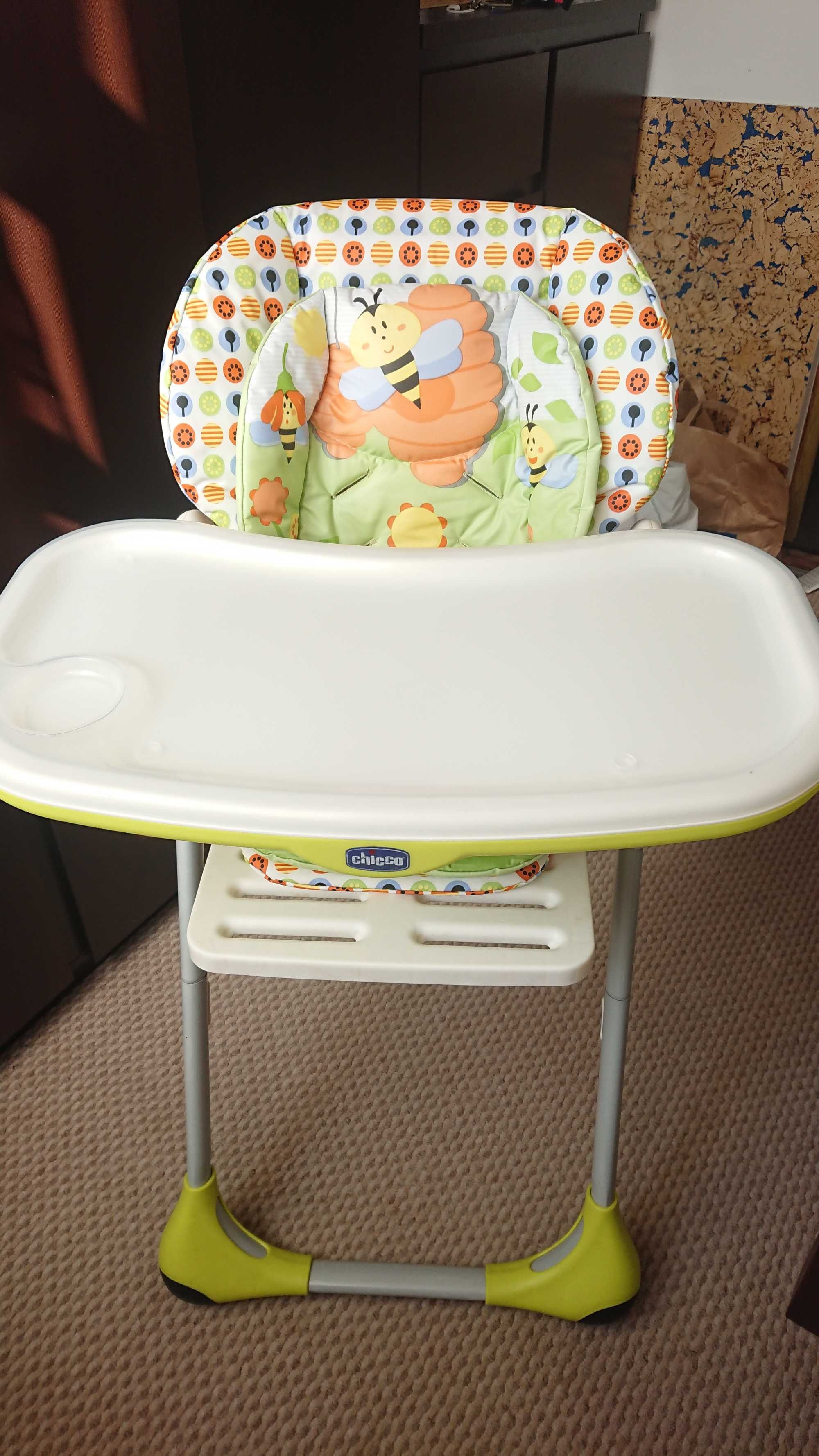 Sprzedam CHICCO POLLY 2W1 - krzesełko do karmienia