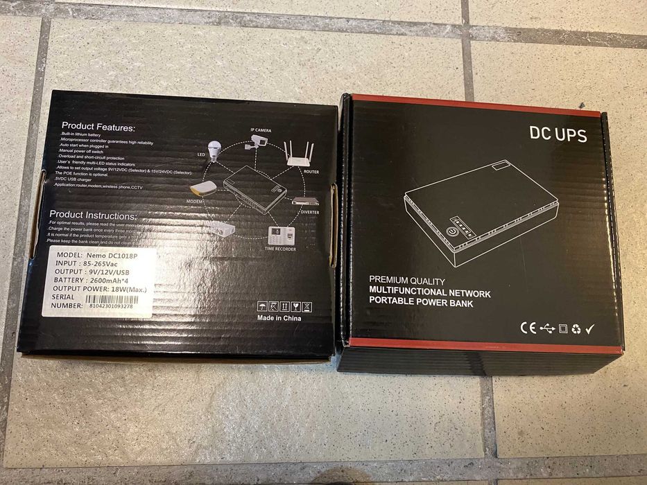 Безперебійник UPS DC1018P для Роутера mini ups б/у